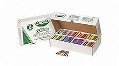 Crayola Crayon Classpack, 800 Count, Bulk School Supplies For Teachers, Large Crayon Box, 8 Colors