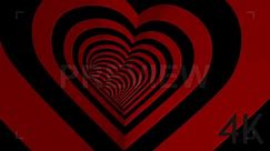 Heart Background Loop Motion Graphics