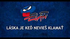 Elán - Láska je keď nevieš klamať (Lyric Video)