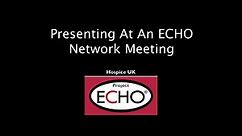 Teaching in an ECHO Network Meeting