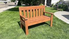 How to Build a Garden Bench for under $50