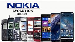 All Nokia Mobiles Evolution From First to Last 1982 - 2023| Nokia Mobiles History