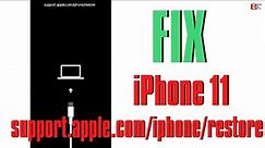How to Fix support.apple.com/iphone/restore on iPhone 11 | Stuck at Recovery Mode Screen