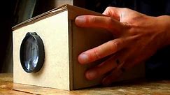 How To Make Projector from Cardboard
