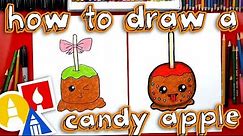 How To Draw A Candy Apple With Mrs Hubs