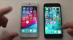 iOS 12 iPhone 6 vs iPhone 6s !