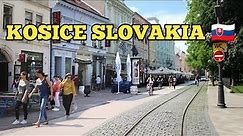 KOŠICE Slovakia Walking Tour Very Beautiful City in Europe 2022