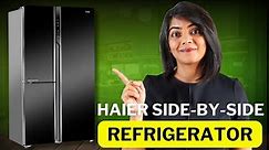 Haier side-by-side convertible refrigerator | Collaboration | 628L 3 door smart fridge demo