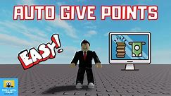 How to Give Players Points Automatically in Roblox - Roblox Studio Tutorial