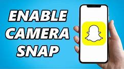 How to Enable Camera on Snapchat Iphone! UPDATED 2024