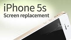iPhone 5s screen replacement disassembly and reassembly [english]