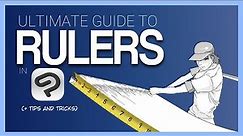 The ULTIMATE GUIDE to Using Rulers in Clip Studio Paint!