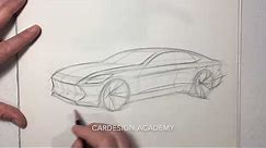 Car Design 101: Sketching a Sports Sedan