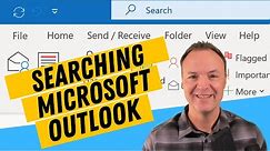 Locate Emails Quickly with Search in Microsoft Outlook