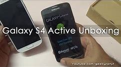 Samsung Galaxy S4 Active Unboxing & Overview
