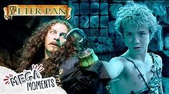 Peter Pan Vs Captain Hook⚔️ | Peter Pan | Halloween Special🎃 | Movie Moments | Mega Moments