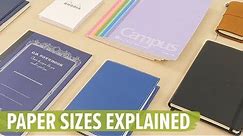 Paper Sizes Explained