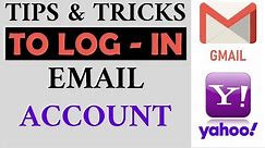 How To Log into Email Account I Email Tutorials