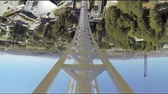 Full Throttle Roller Coaster REAL POV Six Flags Magic Mountain SFMM 2013