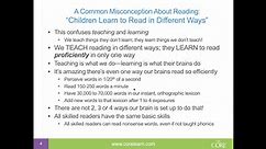 Why Phonemic Proficiency is Necessary for All Readers