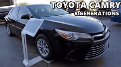 8 Generations of Toyota Camry Explained