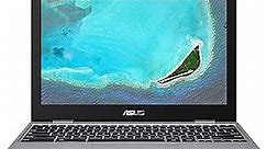 ASUS Chromebook C223 11.6" HD Chromebook Laptop, Intel Dual-Core Celeron N3350 Processor (up to 2.4GHz), 4GB RAM, 32GB eMMC Storage, Premium Design, Grey, C223NA-DH02