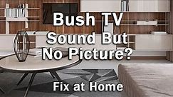 Bush TV Turns On But Black Screen / Sound But No Picture? Do This...