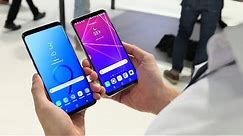 Samsung Galaxy S9+ vs LG V30: first look