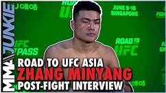 Zhang Minyang Wants To Show World China's Value After Brutal KO | Road to UFC, Episode 1