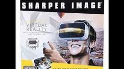 Sharper Image Platinum Series Virtual Reality Headset Unboxing!!