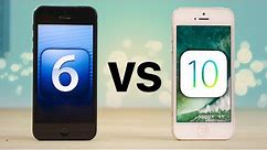 RIP iPhone 5 - iOS 6 vs 10 Final Speed Test
