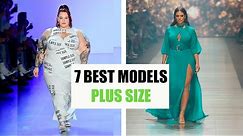 7 Best PLUS SIZE fashion models. FROM 150 TO 60 Kilos / MINIMAL STYLE