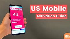 US Mobile Activation Tutorial - How to Sign Up!