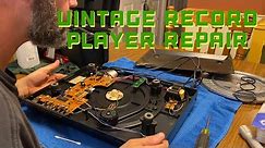 Vintage Record Player Repair (Speed/Pitch Adjust)
