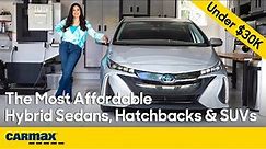 Affordable Hybrids | Recommended Used Hybrids | Picking the Top Hybrid Sedans, Hatchbacks & SUVs