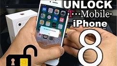How To Unlock iPhone 8 from T-Mobile to any carrier