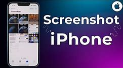 How to take screenshot on iPhone iOS 14 or later