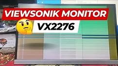 Viewsonic Monitor display problems Fix || Created by Afjal Hossain