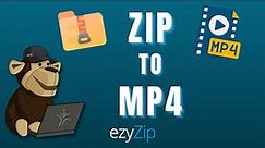 How to Convert ZIP to MP4 (Simple Guide)