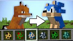 I made my own custom mobs in minecraft