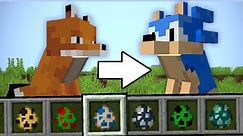I made my own custom mobs in minecraft