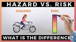 HAZARD VS. RISK | Animated video with explanation, differences, and examples (with Hindi subtitles).