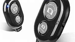 2 Pack Wireless Camera Remote Control - Wireless Remote for iPhone & Android Phones iPad iPod Tablet, Clicker for Photos & Videos