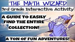 Teaching Math With The 3rd Grade Math Wizard! Interactive Activities For Your Lessons!