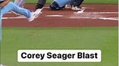 Corey Seager crushes one in Toronto #Homerun #baseball #highlight #highlights #mlb #rangers #bluejays | Bally Sports Southwest