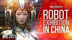 WRC 2023 - China's largest robot exhibition | Robots and technologies at the exhibition in China