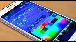 How to Customize Lock Screen Apps / Icons / Widgets on Samsung Galaxy S4 IV