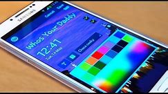 How to Customize Lock Screen Apps / Icons / Widgets on Samsung Galaxy S4 IV