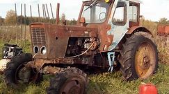Belarus MTZ-52 Restoration Project Part 1 - Removing old stuff and cleaning