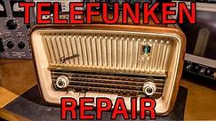 Telefunken Radio Receiver Electronic Troubleshooting And Repair!